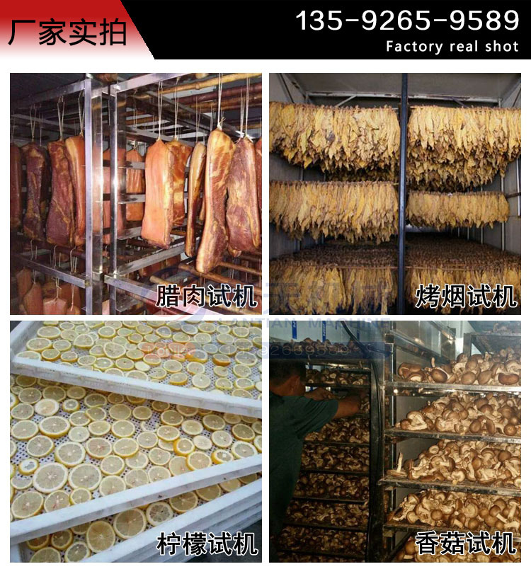 臘肉烘干機(jī)試機(jī)