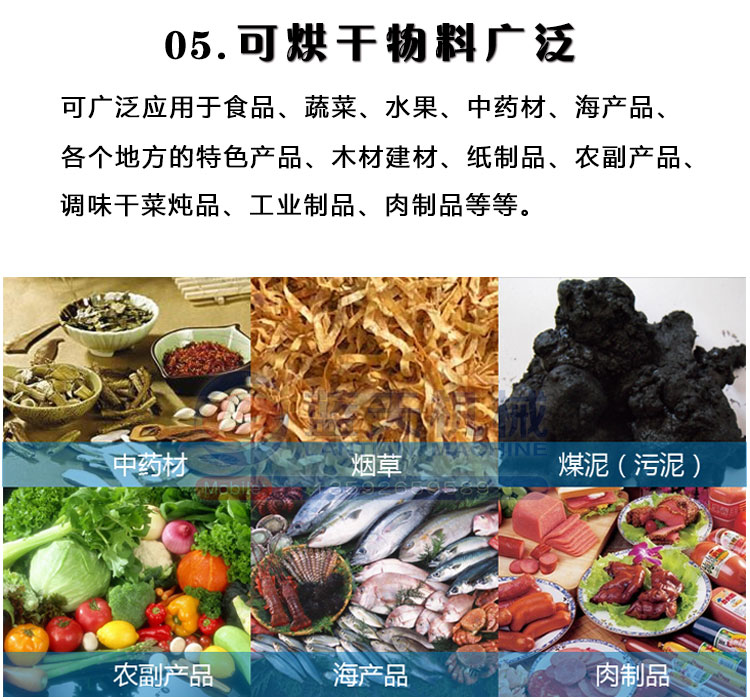 荷葉烘干機(jī)應(yīng)用領(lǐng)域